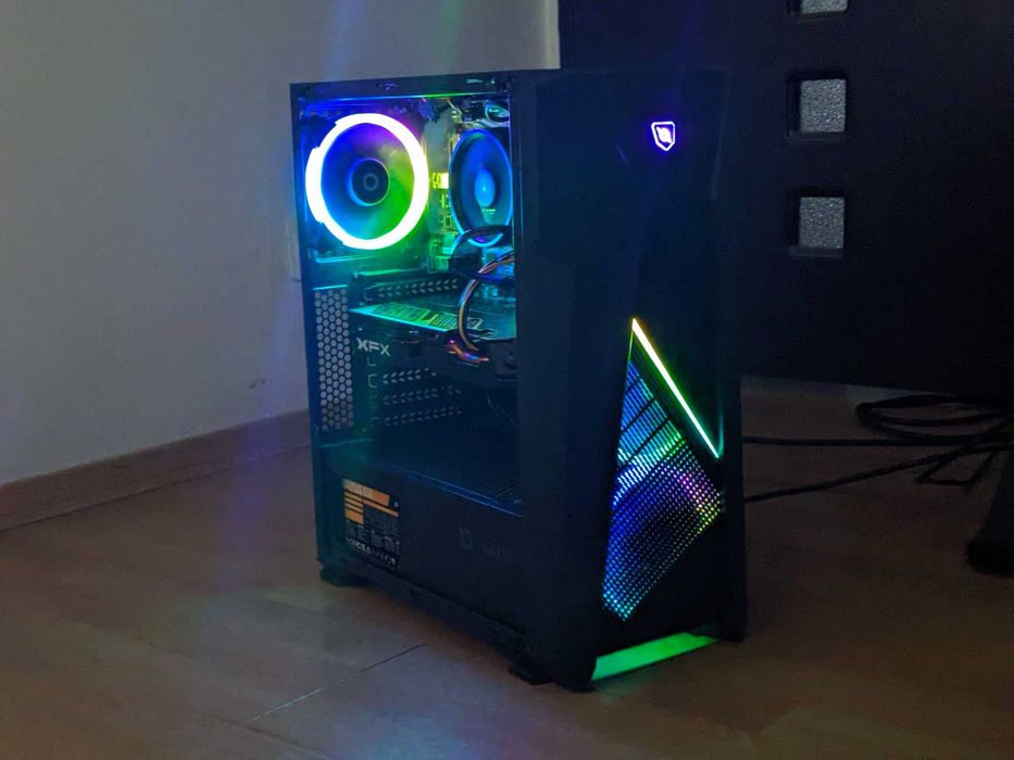 PC Gaming RX580 8GB, Ryzen 5 4500, 16 GB RAM, SSD 500GB - Vand/Schimb