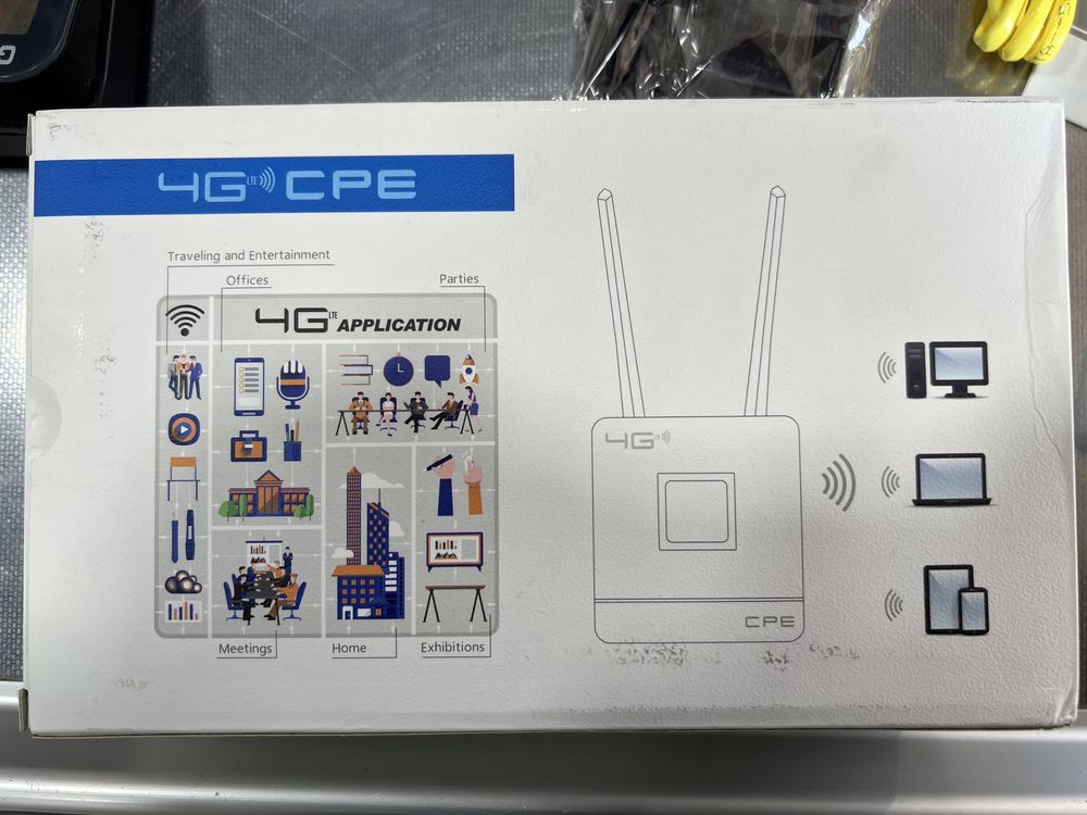 WIFI router 4G sim kartali