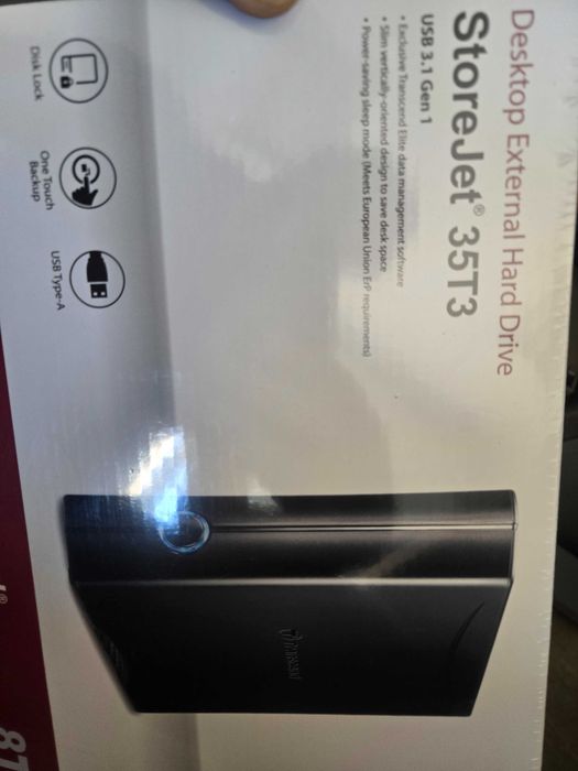 Внешний жесткий диск 8TB Transcend