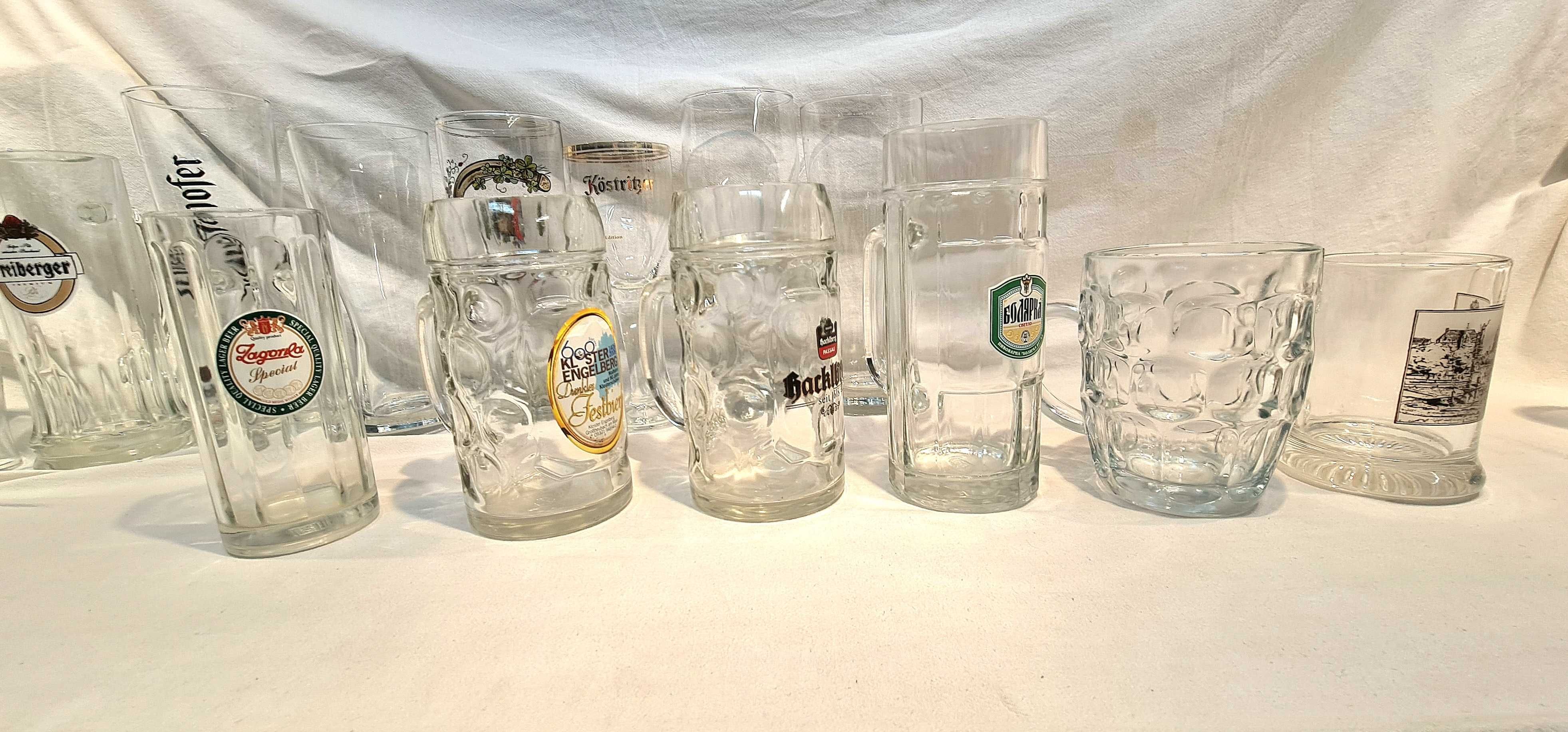 Различни чаши за бира 0,2мл, 0,4мл, 0,5мл.