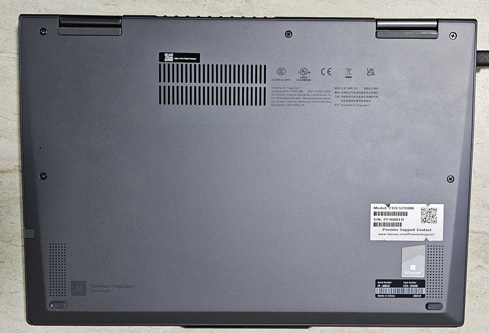 Lenovo ThinkPad X1 Yoga Gen 7 i5-1245U 16GB 512GB modem 4G