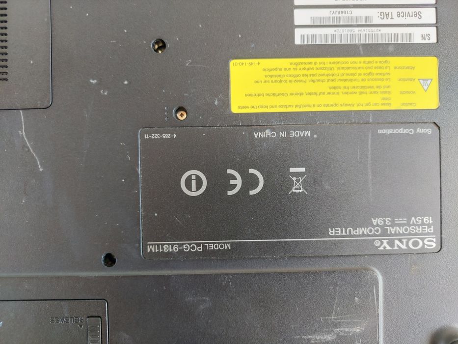 Laptop Sony Vayo i3