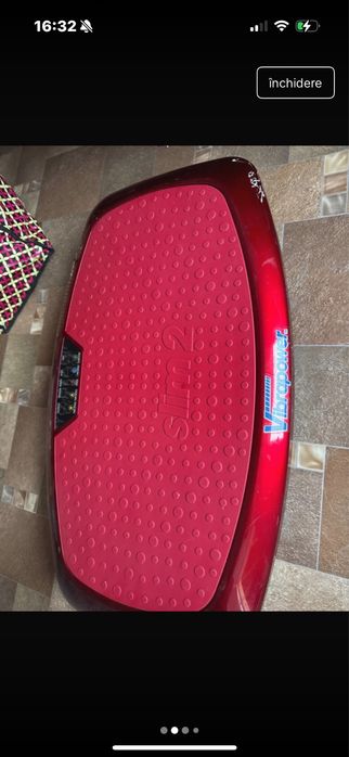 Placa vibranta pentru slabit