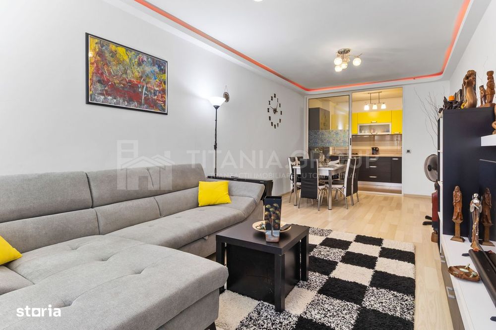 Apartament 3 camere modern,  loc de parcare + boxa, Isaran Coresi