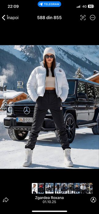 Compleuri cu geaca Moncler