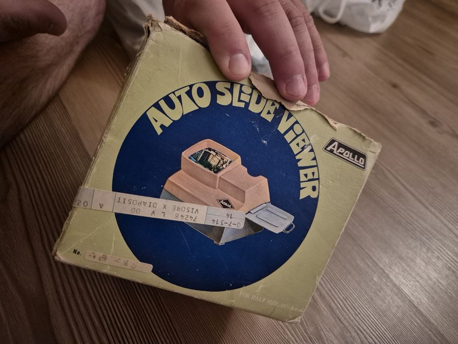 Autoslide viewer vintage Apollo