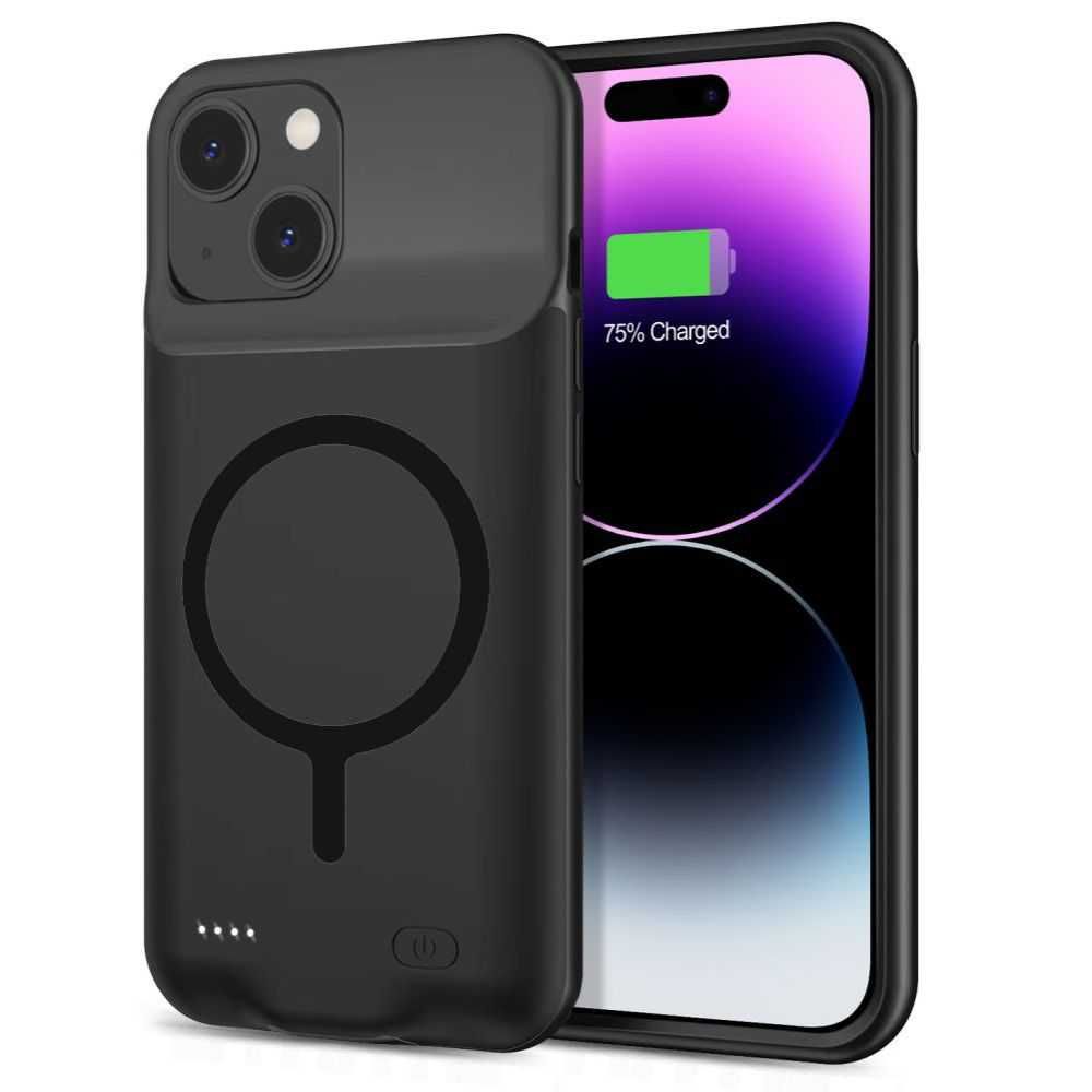 Husa cu Baterie Incorporata APPLE iPhone 16 15 Pro Max 14 Plus 13 12 8