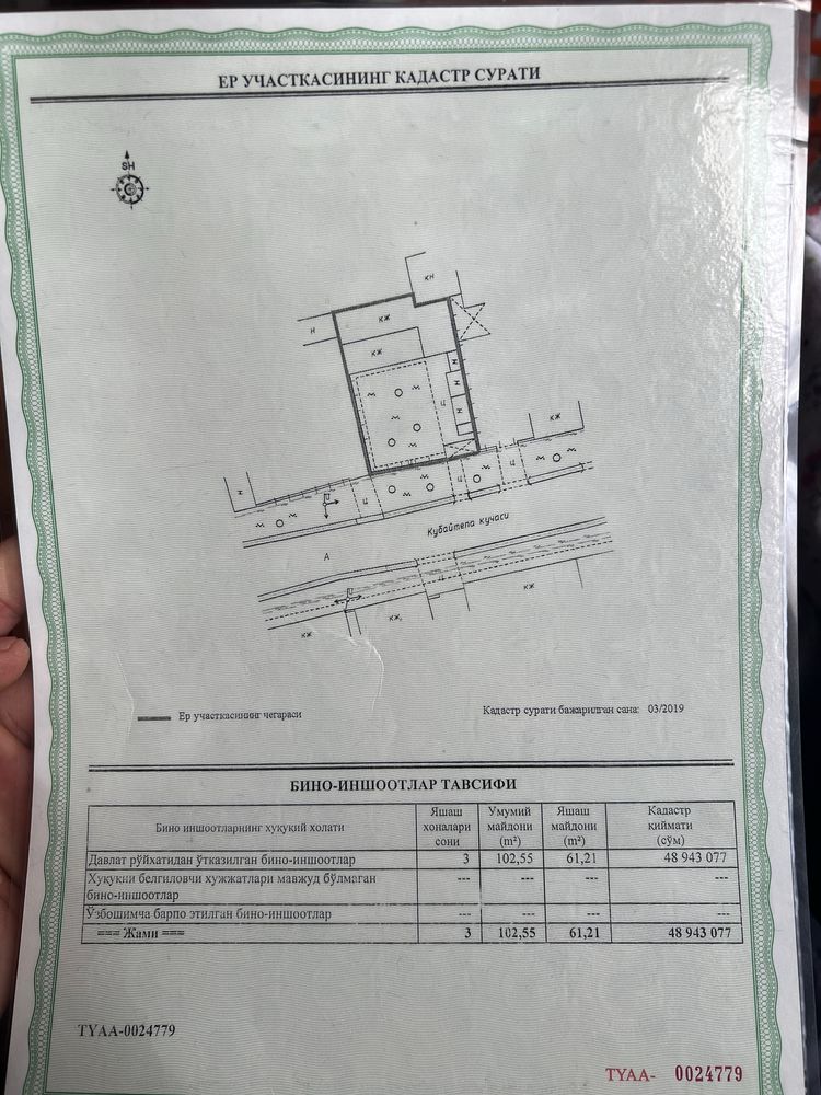 Продаётся дом в Сергелинском районе, сотояние хорошее