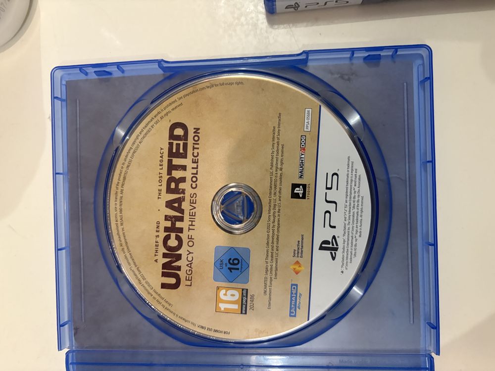 PS5 Uncharted legacy of thieves collection