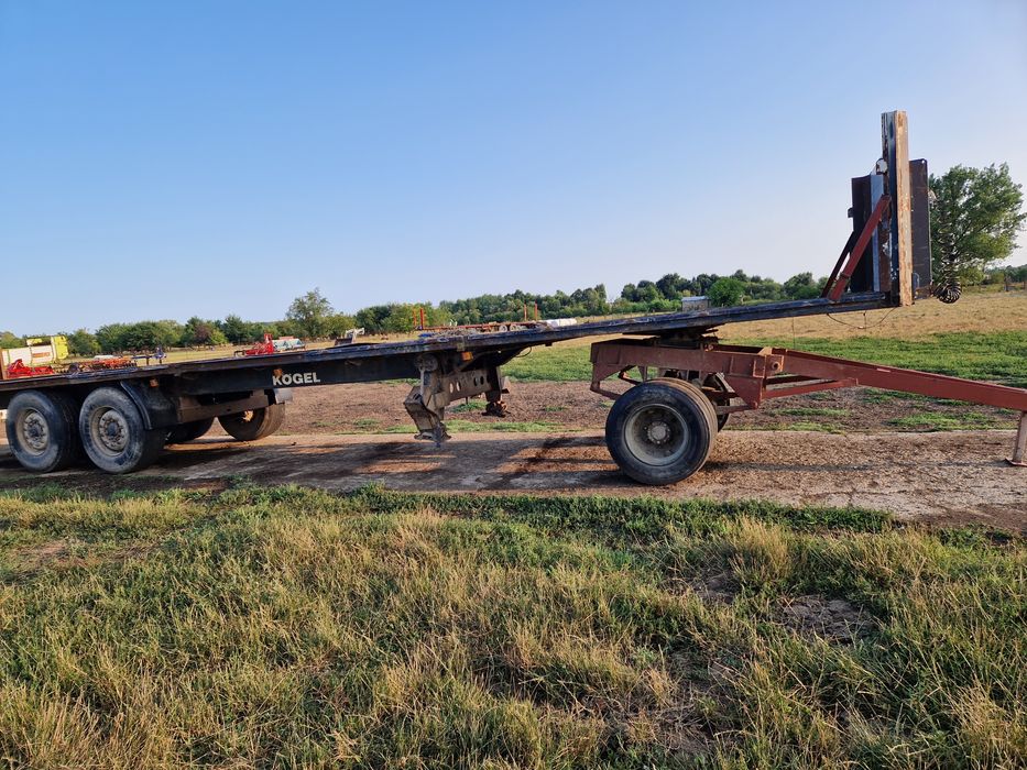 Trailer baloți cu doly