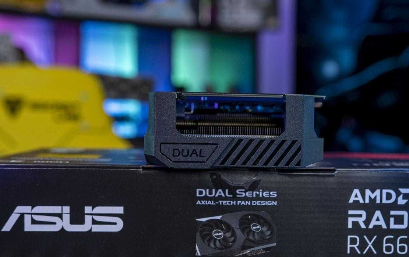 Нова видеокарта ASUS Radeon RX 6600 OC Gaming