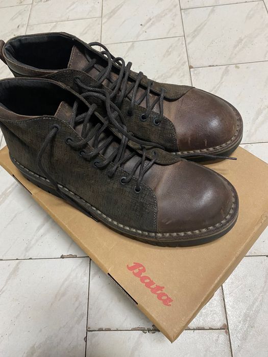 Мъжки обувки естествена кожа Bata 41 номер