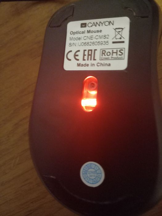 Оптична мишка -Canyon