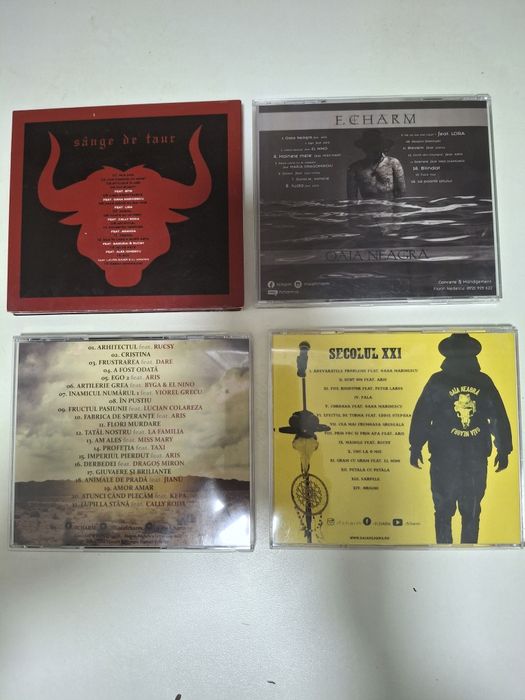 Lot 4 C.D. hip -hop F.Charm,Oaia Neagra