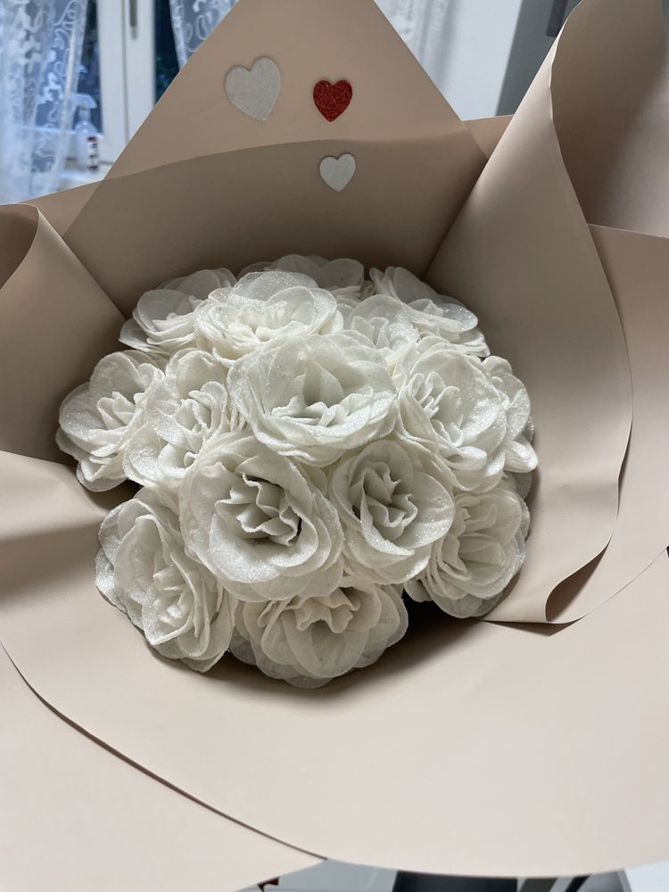 Buchet trandafiri sapun