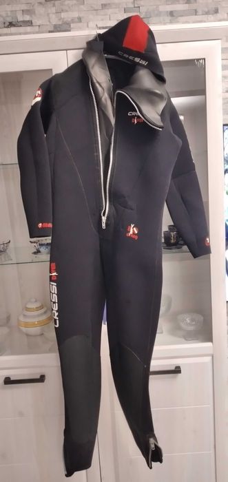 Costum neopren cu glugă,barbatesc, Cressi Diver 7mm,mărime xxl-6