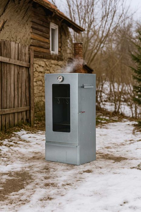 Afumatoare Carnat Carne Branza Peste Alimente Clisa Geam 80x30x40cm SB