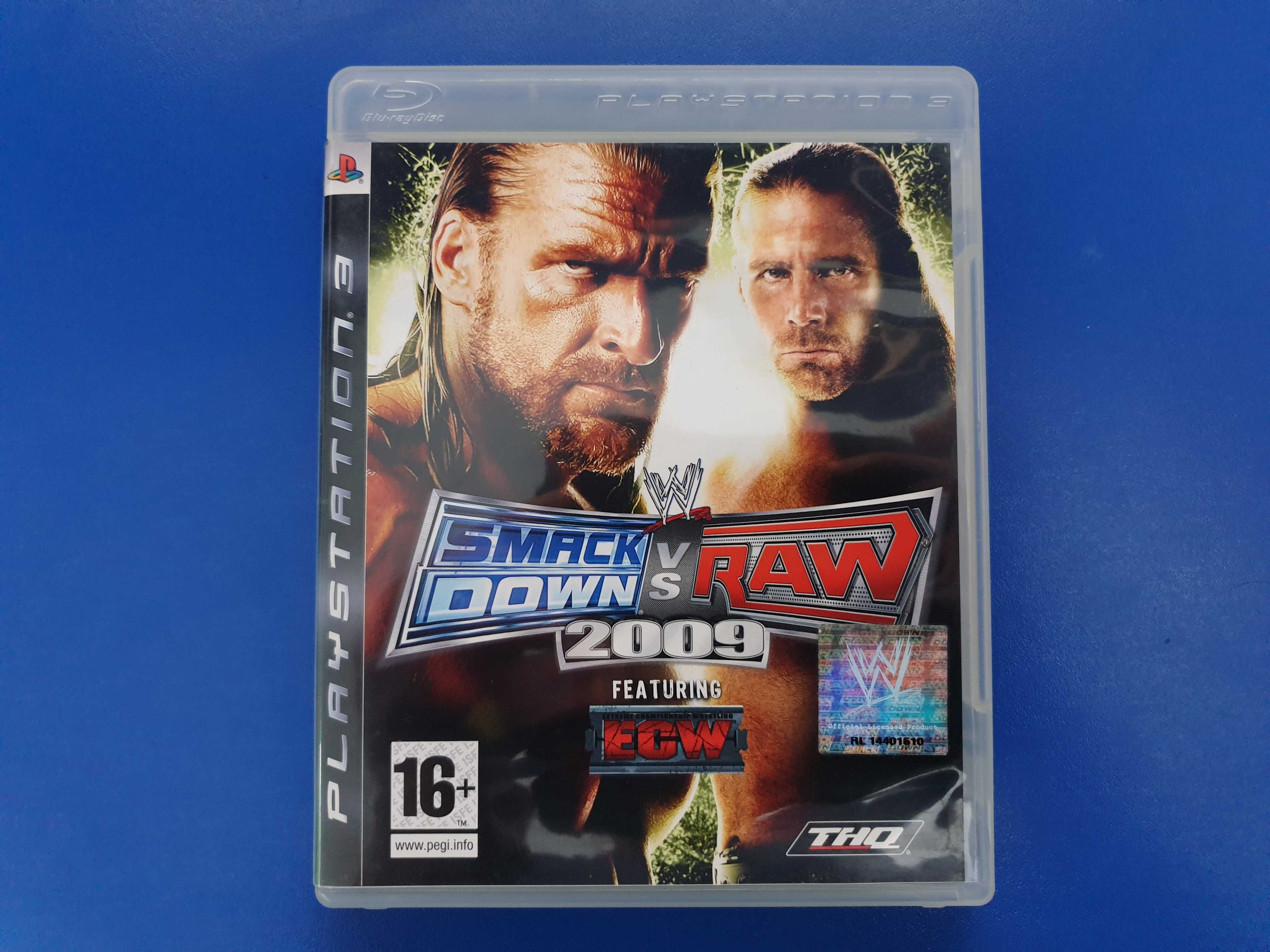 WWE SmackDown vs Raw 2009 - joc PS3 (Playstation 3)