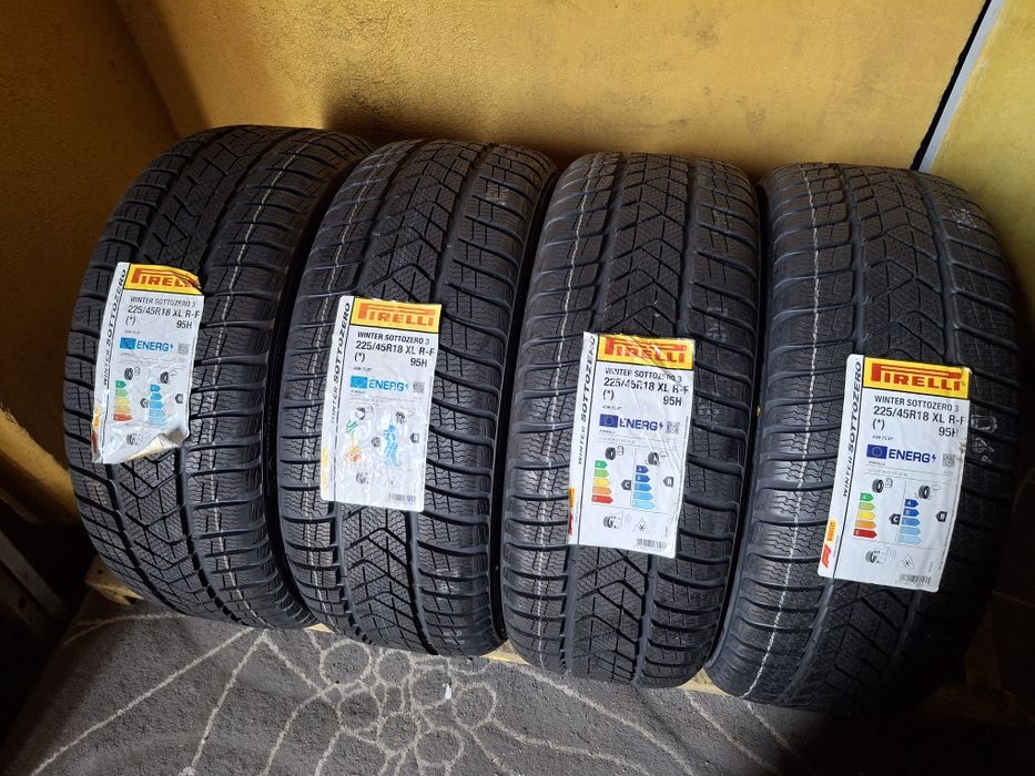 225 45 18 Pirelli DOT 2022 iarna runflat NOI