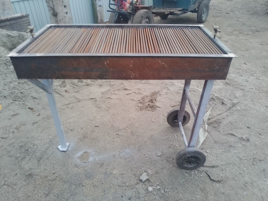 Grătar metalic 100×50 tabla 1cm