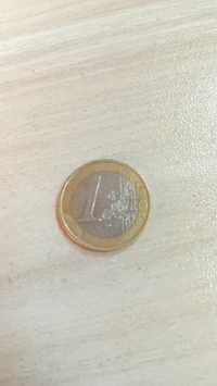 Moneda 1 euro Franta 1999 veche, foarte rara