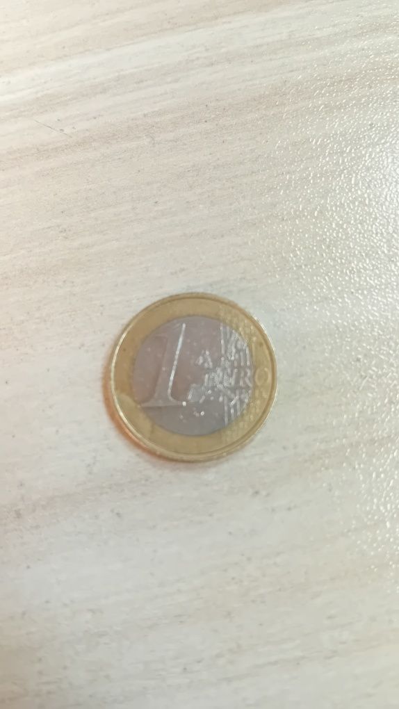 Moneda 1 euro Franta 1999 veche, foarte rara