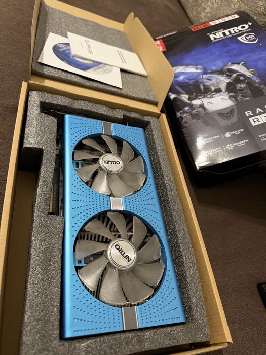 Placa video Sapphire NITRO+ Radeon RX 580 , 8 GB