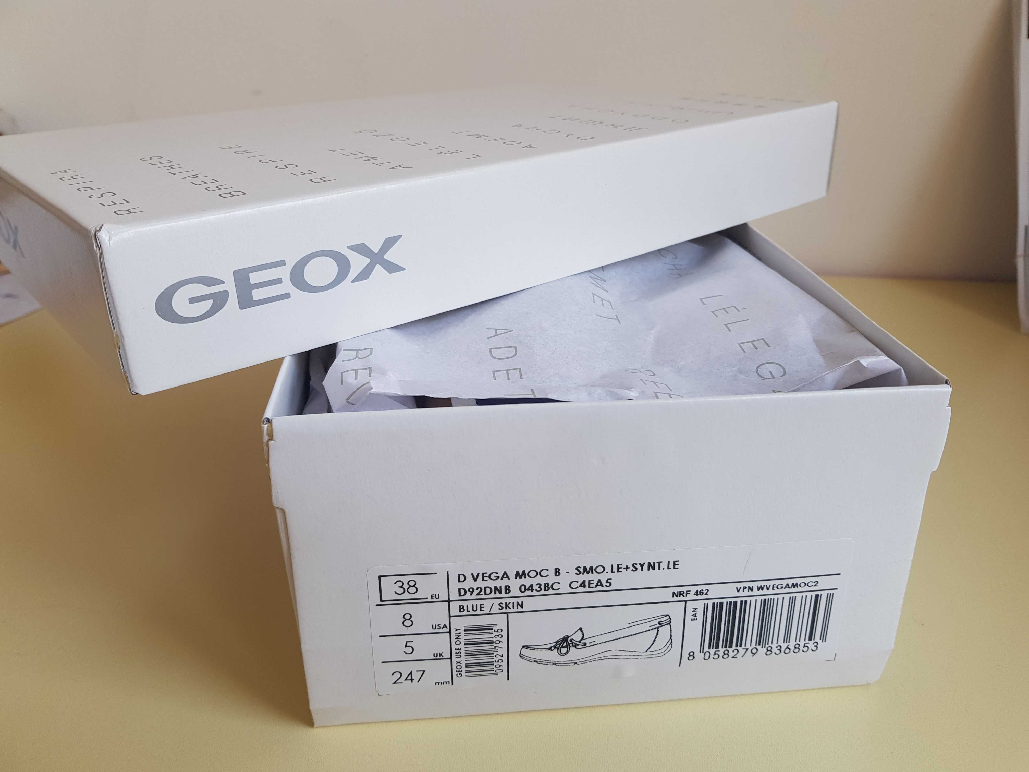 Нови мокасини GEOX