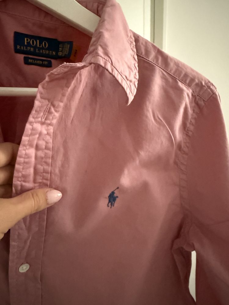 Дамска розова риза Polo Ralph Lauren, размер XS