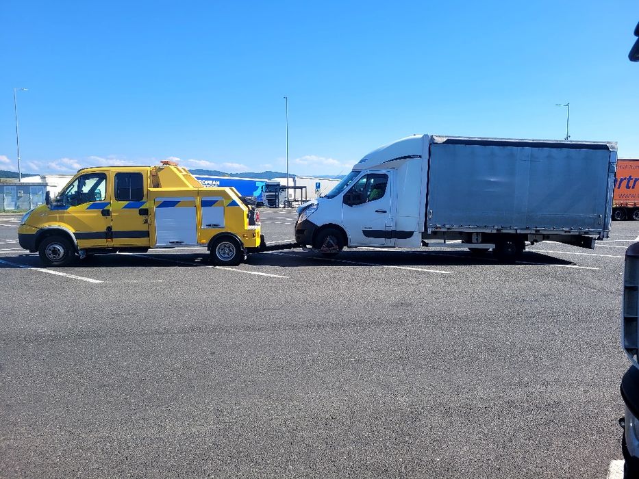 Tractari. Platforma. Asistenta rutieră Autostrada A1 A10 Transalpina