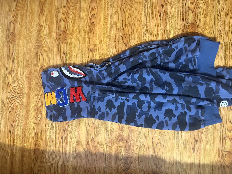 Hanorac bape albastru