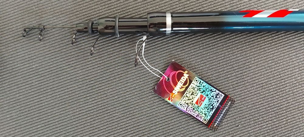 Качествена нова 4м или 5м болонеза с макара и влакно риболов такъм