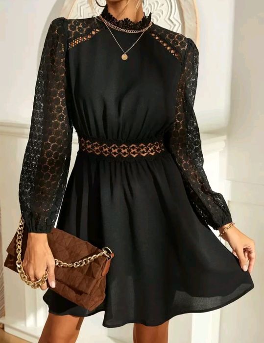 Rochie neagra eleganta