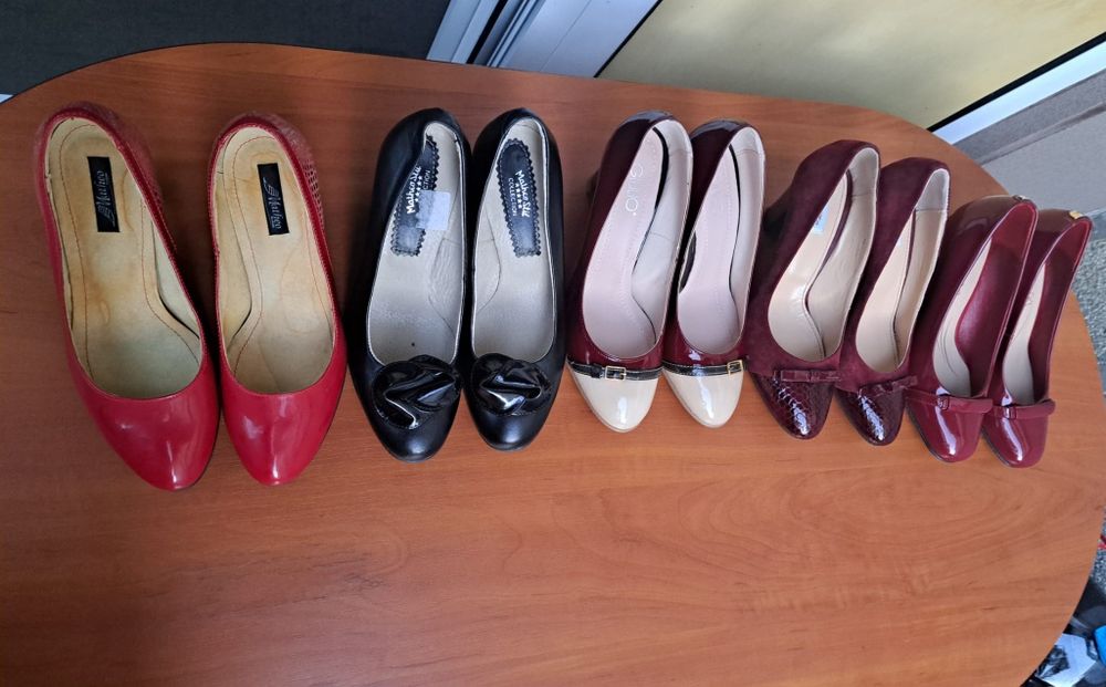 Pantofi damă din piele naturală