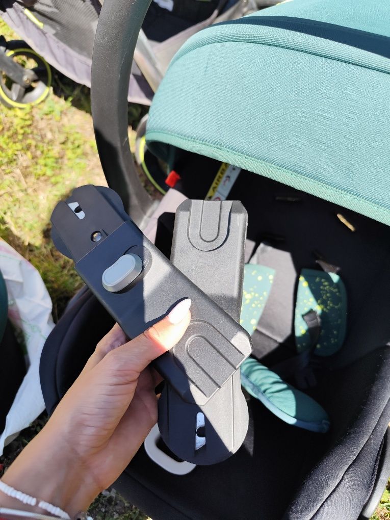 Бебешка количка Chipolino elite 3 в 1 цвят бор