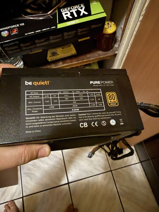 Vand sursa pc corsair cx430w/ bequiet 530w