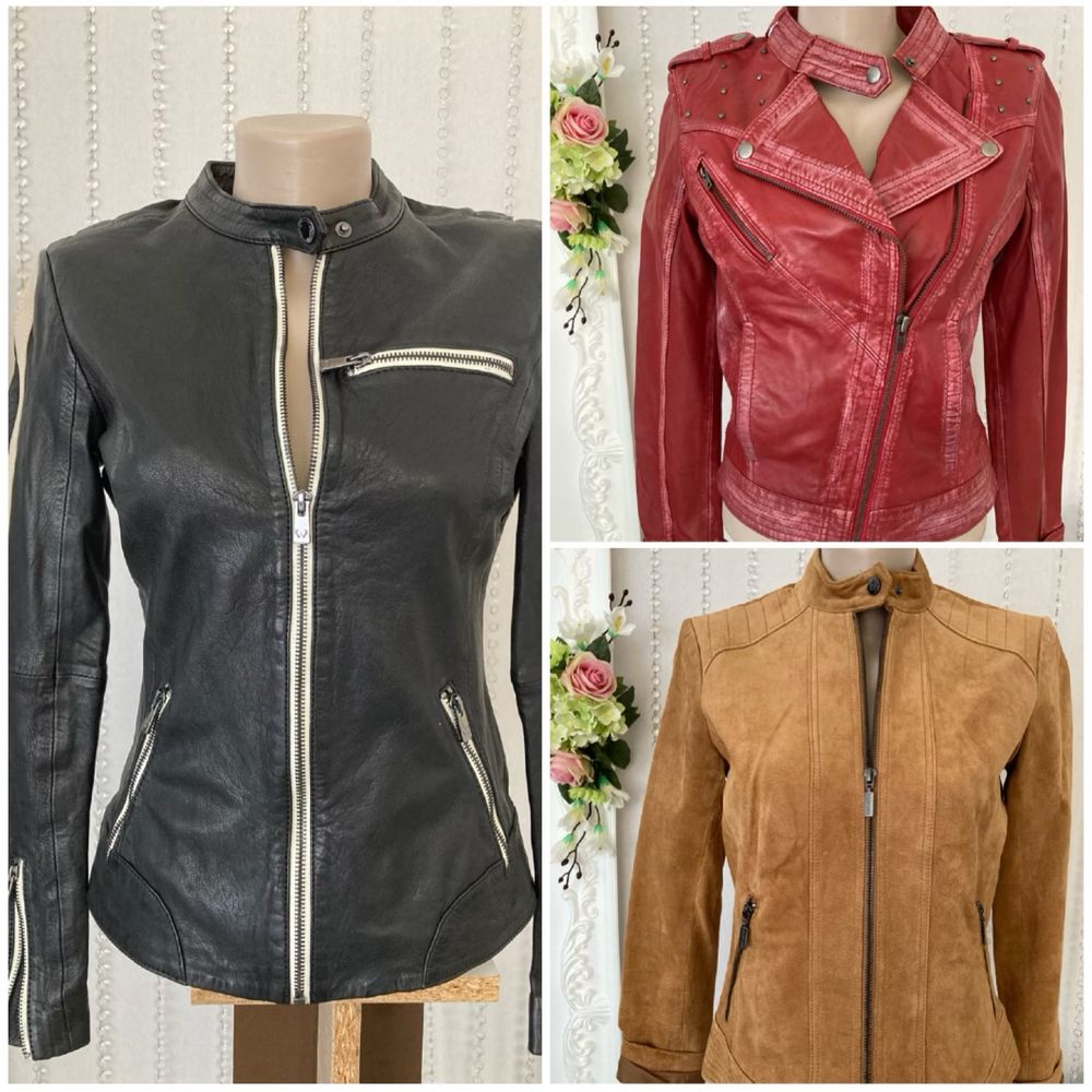 Geci piele naturala fina, suede, made in US