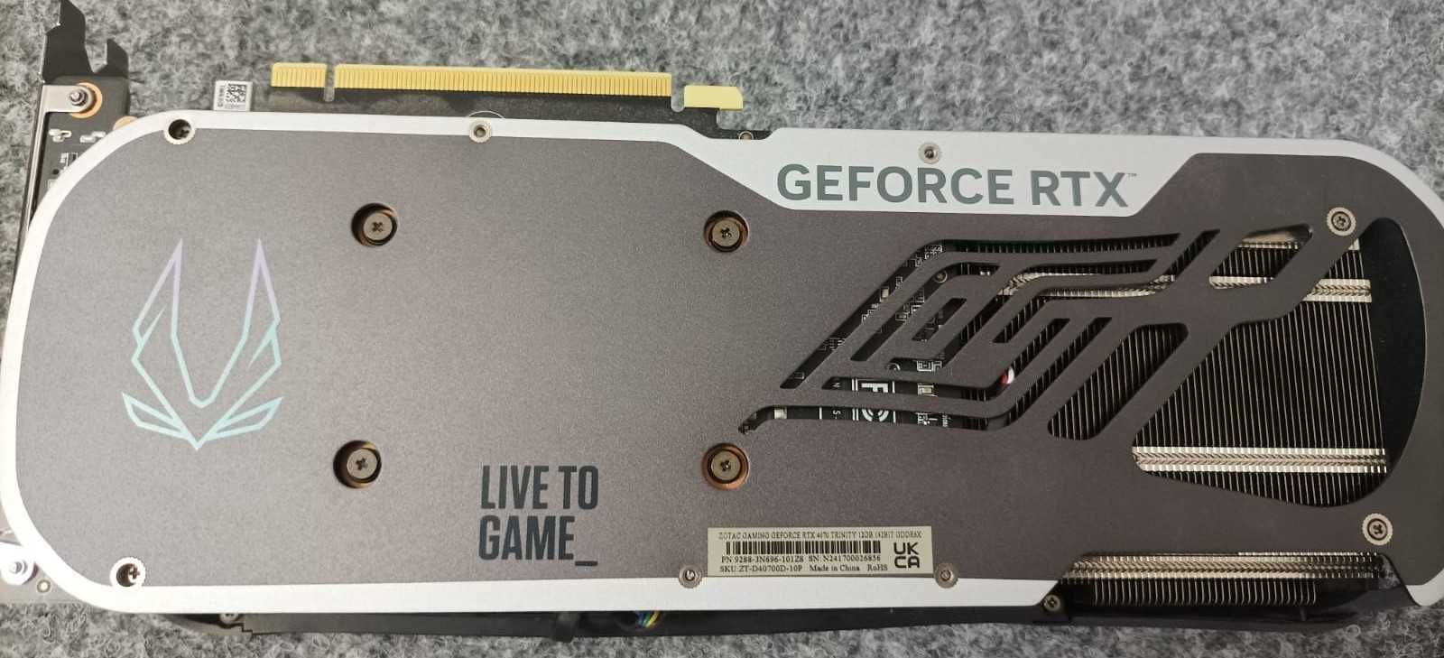 Продается видеокарта RTX 4070 в отличном состоянии