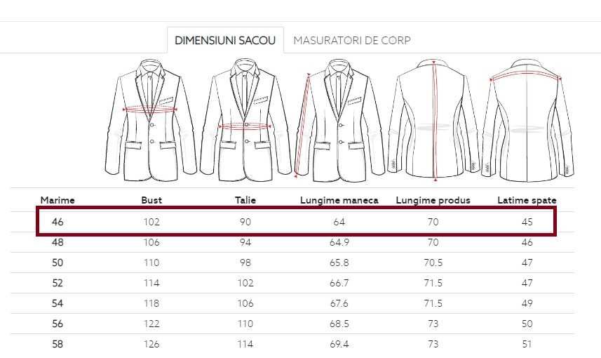 Sacou blazer slim 46 S casual premium Dohn John London lana moale maro