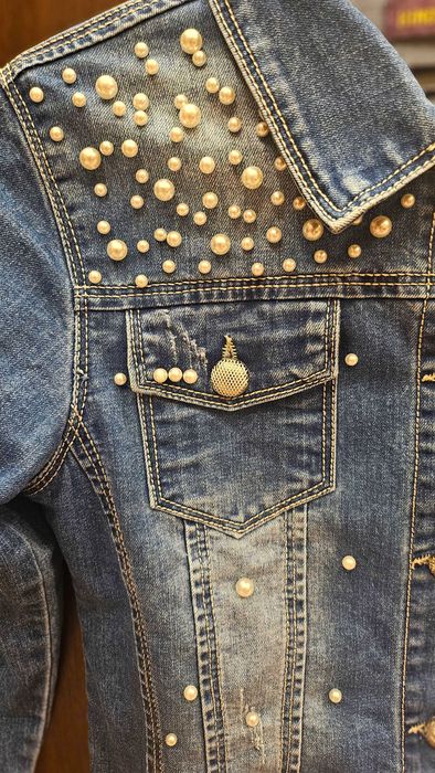 Дънково яке и пола за момиче