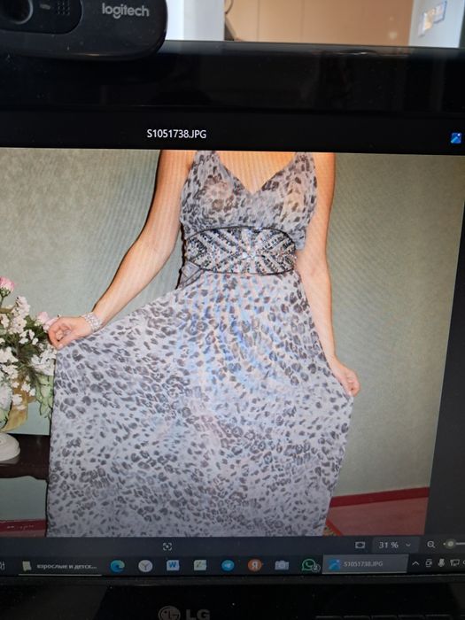 Красивое вечернее платье