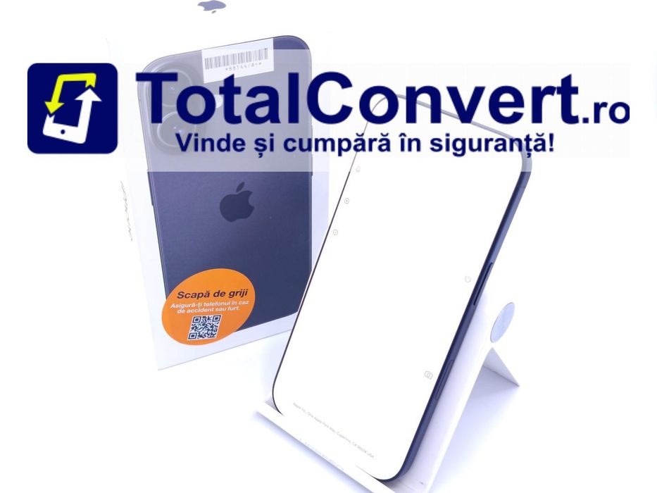 Apple iPhone 16 128GB Black 8GB Single SIM, Garantie 24 luni | #D88144