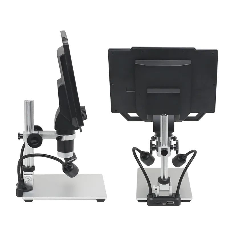 Цифровой микроскоп 1200x с 7-дюймовым монитором, Digital microscope