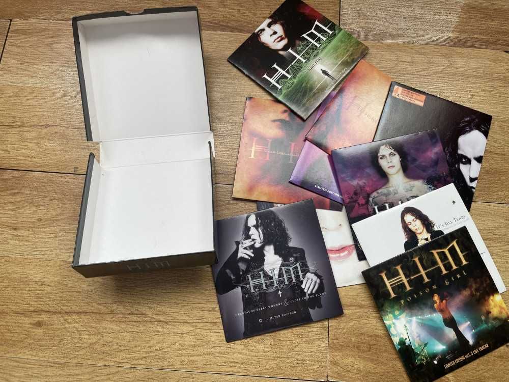 HIM - The single collection ( 10 cd-uri) - Ville Valo