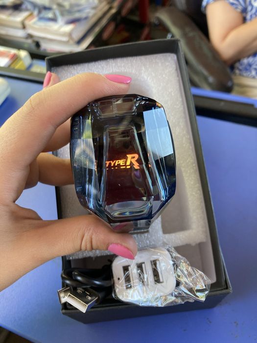 Топка за скоростен лост R Type светеща