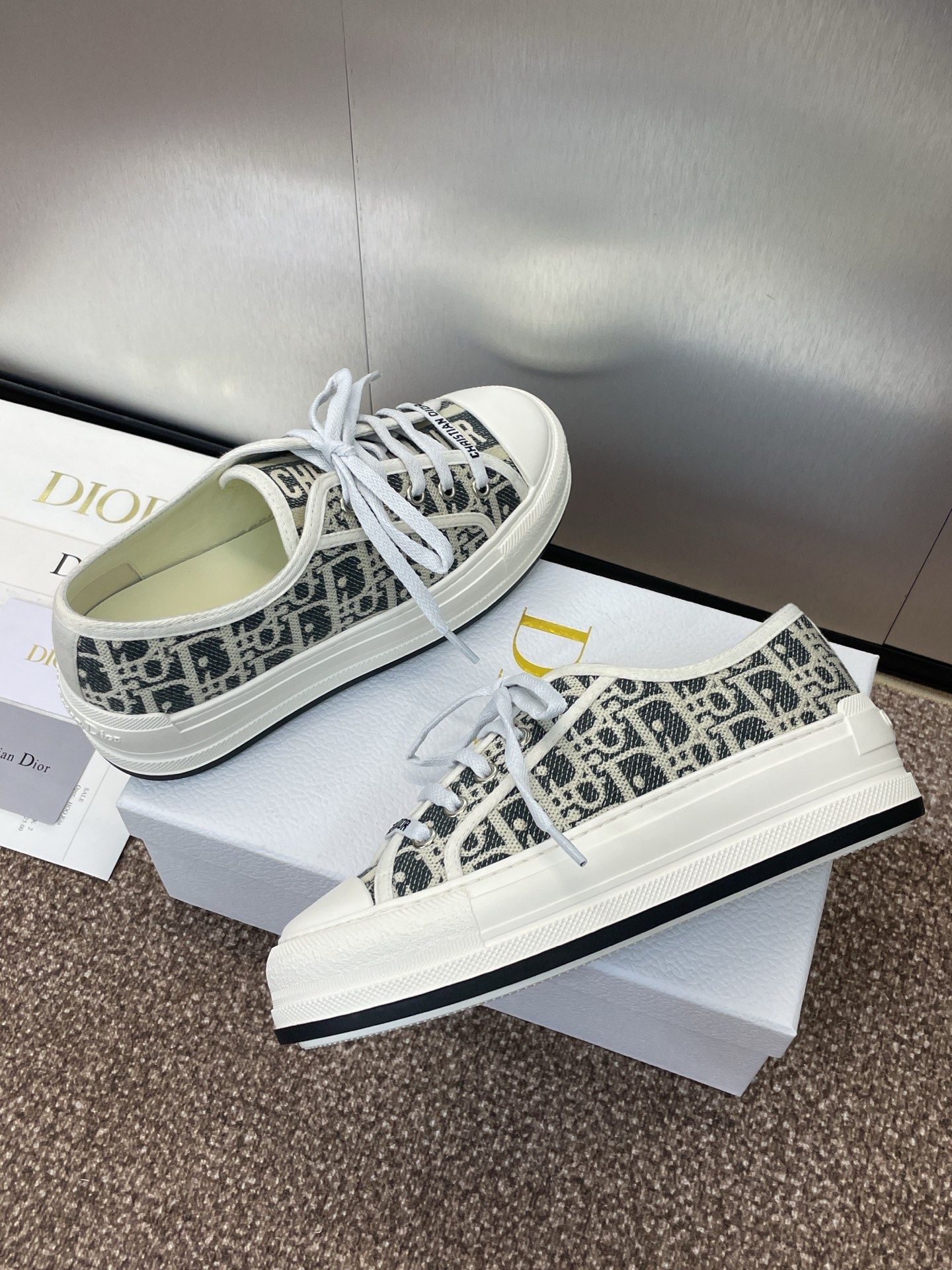 Adidasi Tenisis Christian Dior, tip Premium