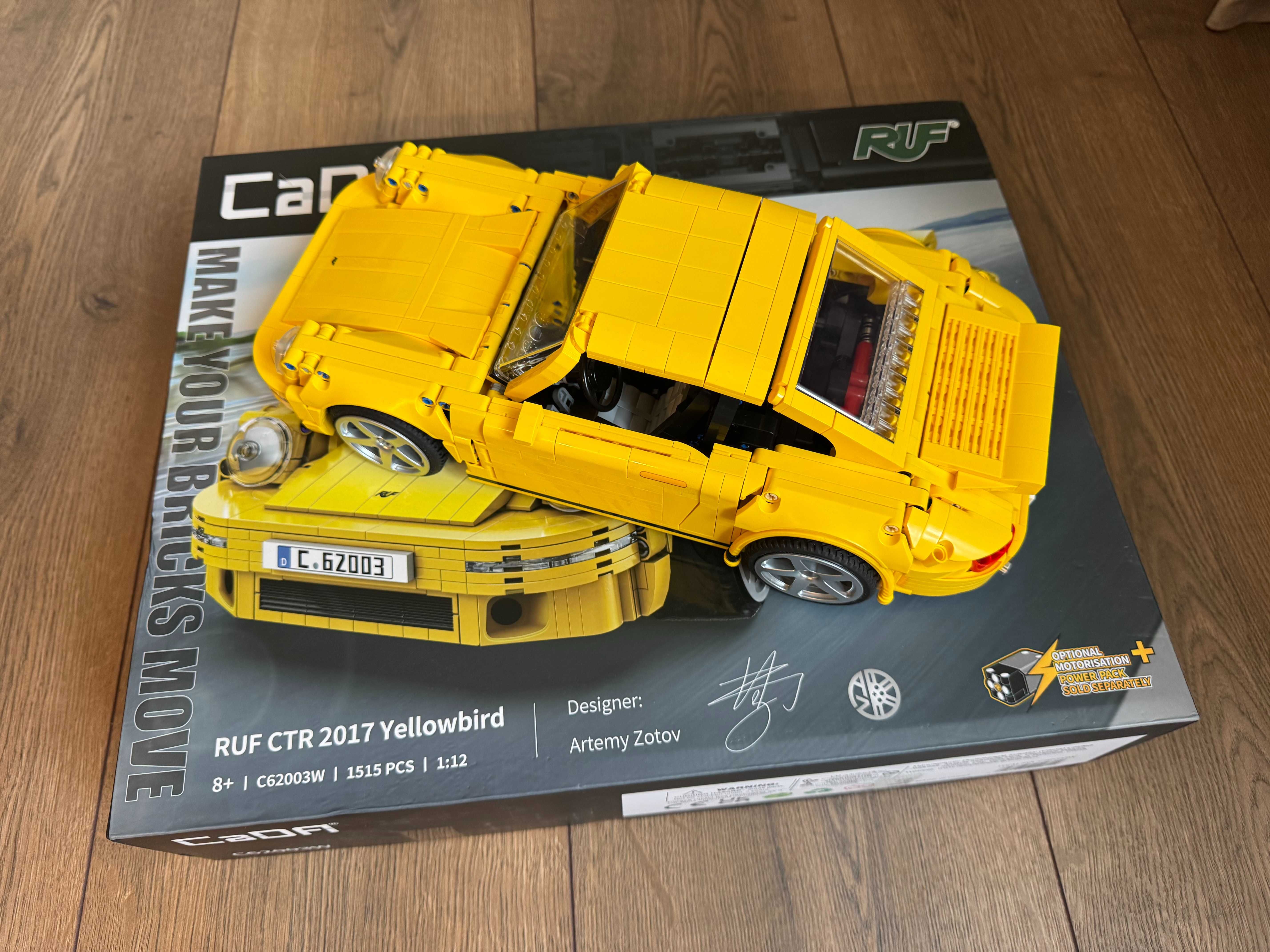 LEGO CaDa - Количка RUF CTR 2017 Yellowbird
