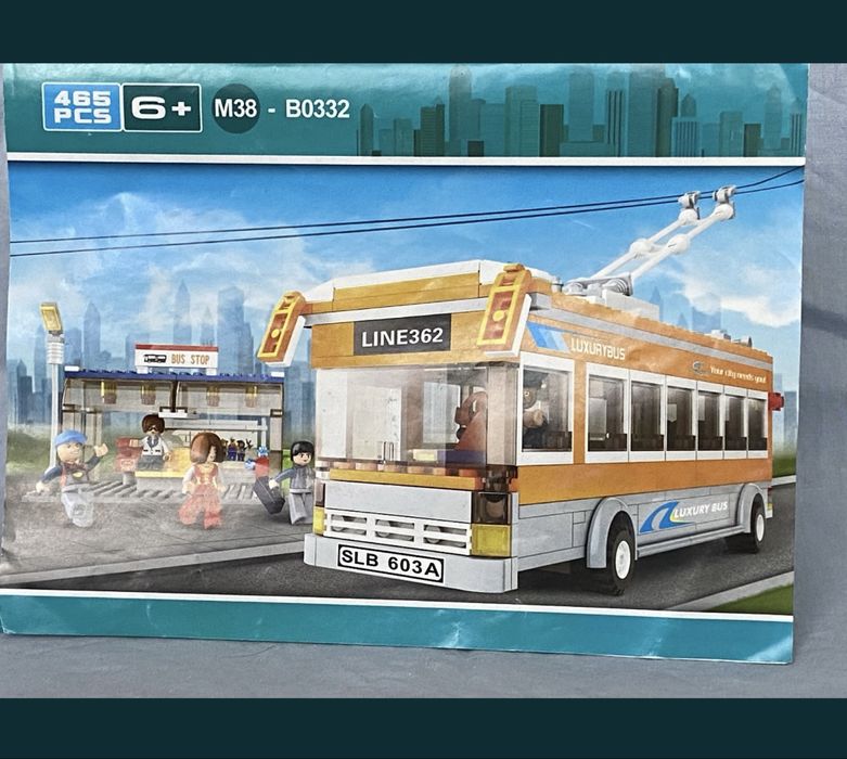 Lego set autobuze scolare