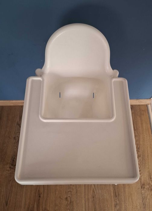 IKEA / ANTILOP столче за хранене с табличка