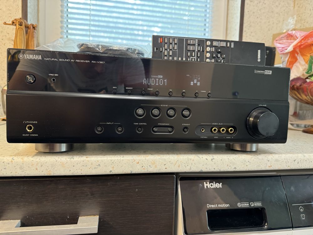 Като нова Yamaha RX-V367 Комплект